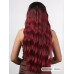 Peruca ombre burgundy